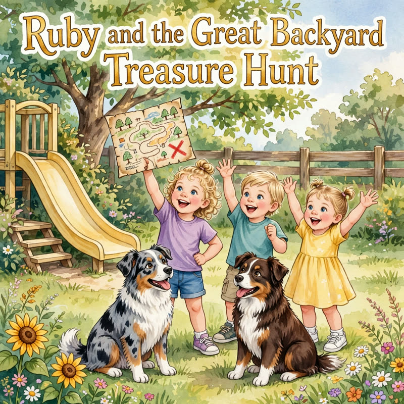 Ruby and the Great Backyard Treasure Hunt cover