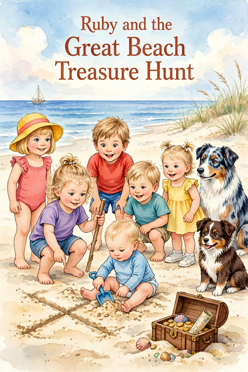 Ruby and the Great Beach Treasure Hunt cover
