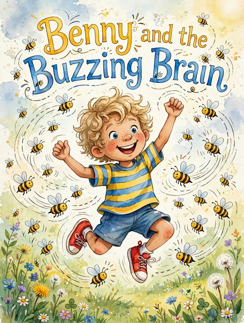 Benny and the Buzzing Brain cover